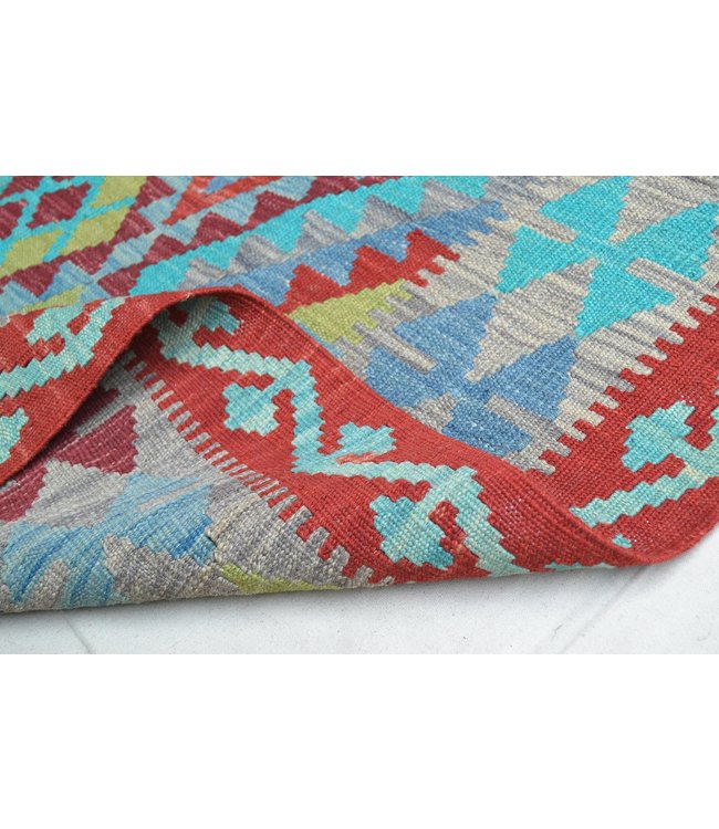 244x169 cm Handgemacht Orientalisch Wolle Kelim Teppich