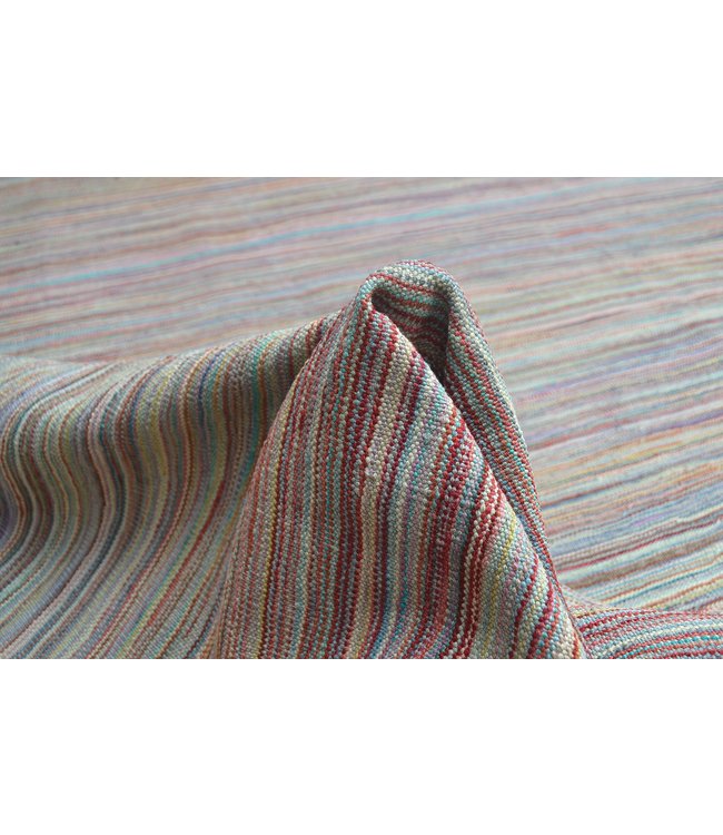 247x173 cm Handmade Modern Kilim Area Rug Wool Carpet