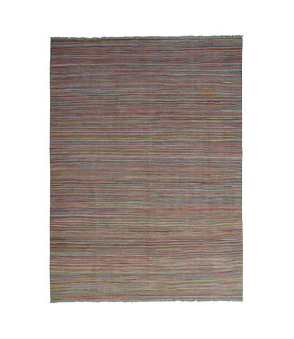 244x177 cm Handmade Modern Kilim Area Rug Wool Carpet