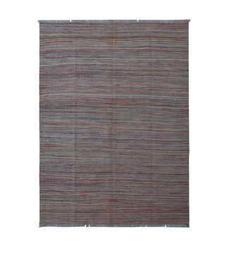 243x178 cm Handmade Modern Kilim Area Rug Wool Carpet