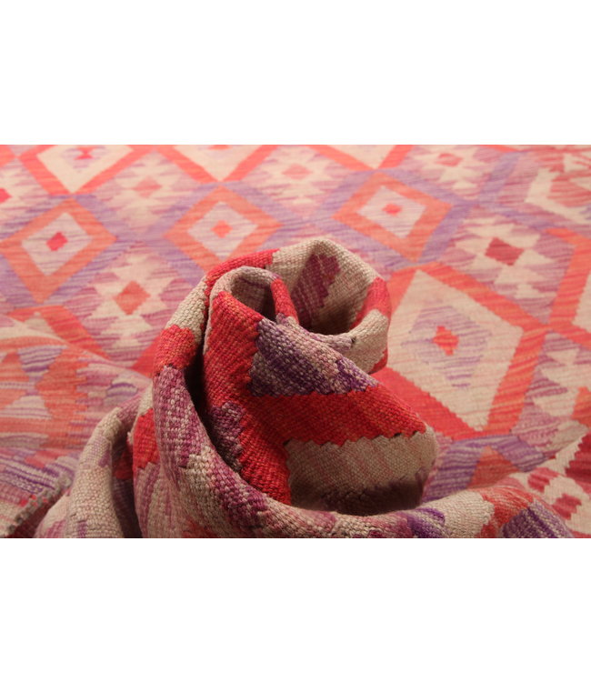 297x199 cm Handmade Afghan Kilim Area Rug Wool Carpet