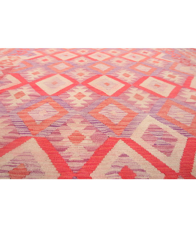 297x199 cm Handmade Afghan Kilim Area Rug Wool Carpet