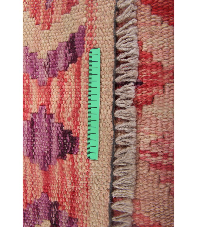 292x207cm Handmade Afghan Kilim Area Rug Wool Carpet