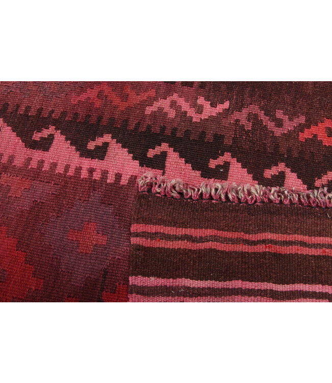 147x87cm Handgewebte Orientalisch Wolle Kelim Teppich