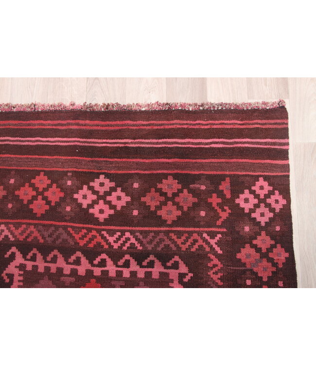 147x87cm Hand Woven Afghan Wool Kilim Area Rug