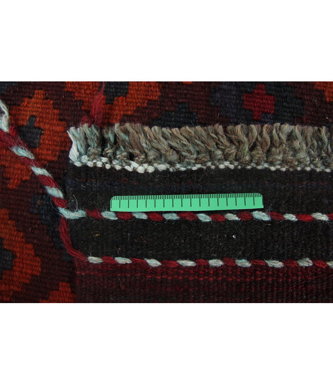 193x101cm Hand Woven Afghan Wool Kilim Area Rug