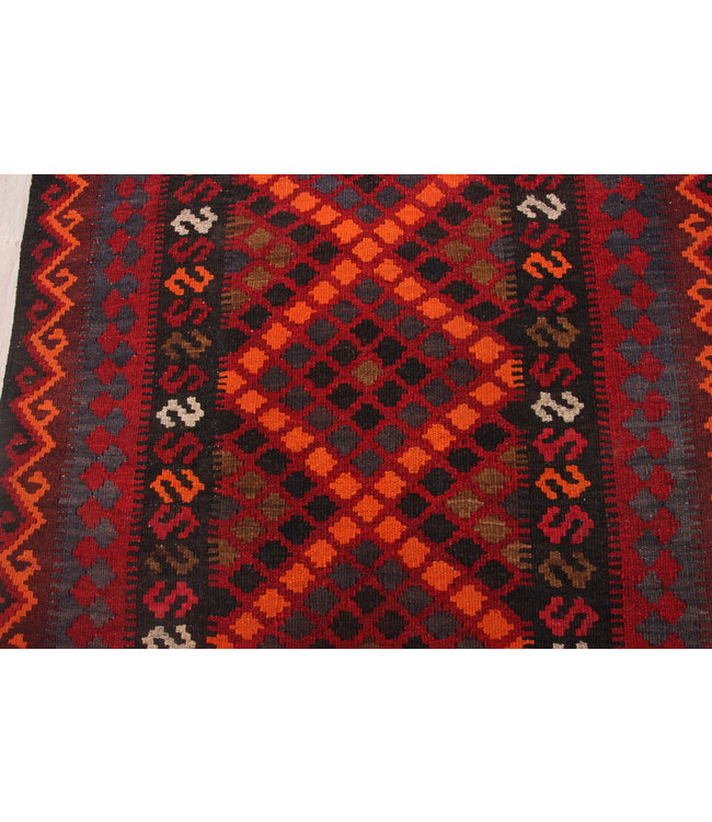 137x80cm Hand Woven Afghan Wool Kilim Area Rug