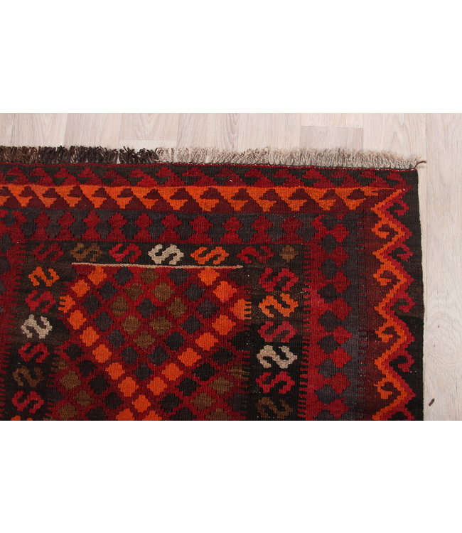 137x80cm Hand Woven Afghan Wool Kilim Area Rug