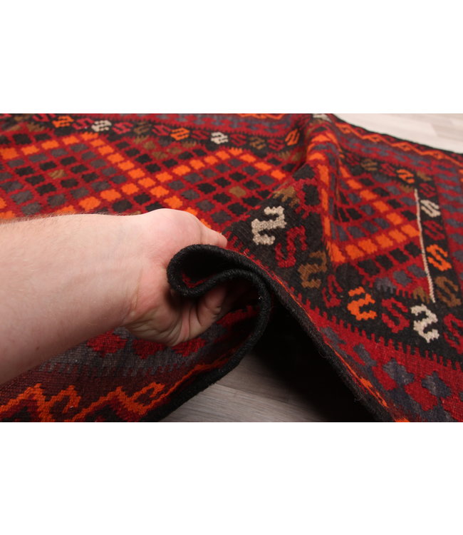 137x80cm Handgewebte Orientalisch Wolle Kelim Teppich