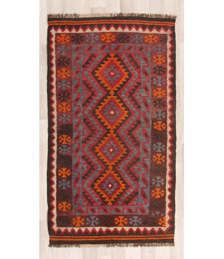 155x86cm Hand Woven Afghan Wool Kilim Area Rug 155x86cm Hand Woven Afghan Wool Kilim Area Rug