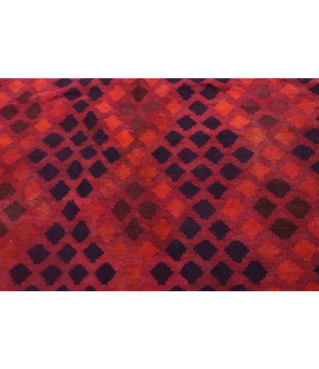 287x192cm Hand Woven Afghan Wool Kilim Area Rug