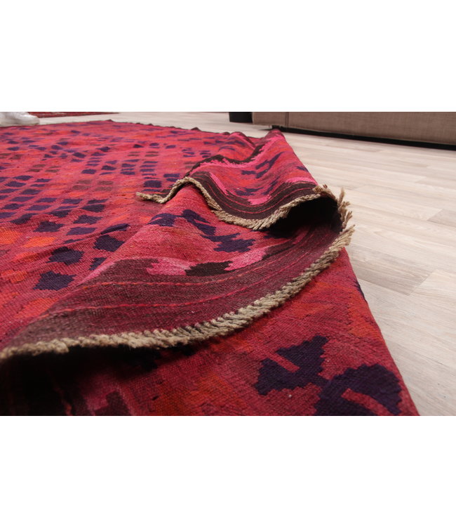 287x192cm Handgewebte Orientalisch Wolle Kelim Teppich