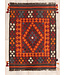 114x80cm Hand Woven Afghan Wool Kilim Area Rug