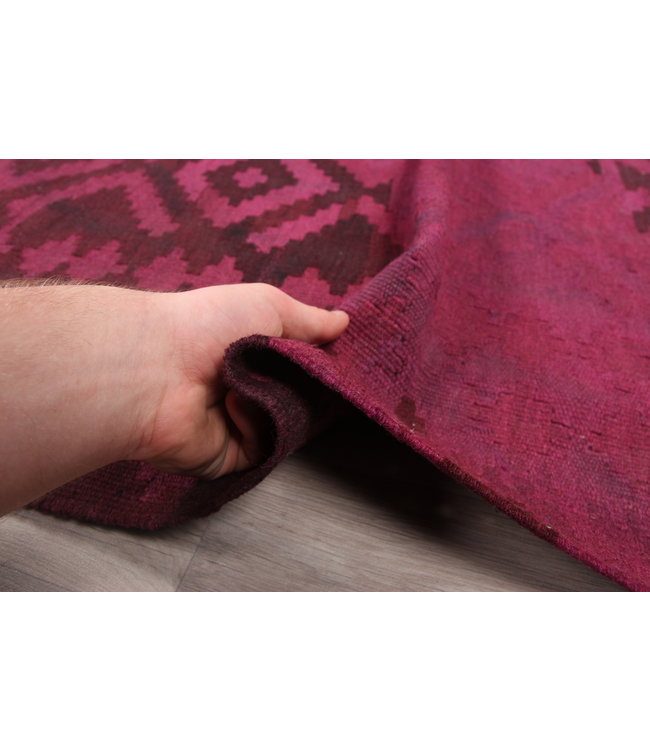 290x82 cm Hand Woven Afghan Wool Kilim Area Rug