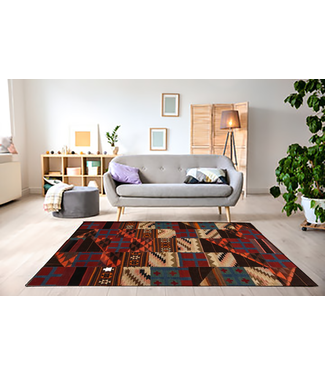 Patchwork Kilim carpet 303x204 cm