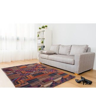 Patchwork Kilim carpet 293x206 cm