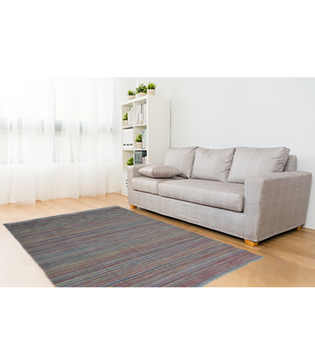 Hand Woven Modern Wool Kilim Area Rug -250X175cm