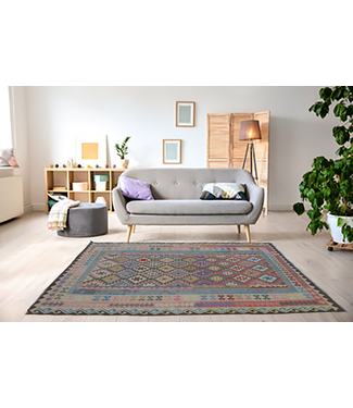 (10' x 6'6  ) Feet kelim rug 307 x 200 cm