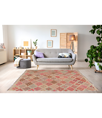 200x150 cm Handgewebte Orientalisch Wolle Kelim Teppich 200x150 cm Handgewebte Orientalisch Wolle Kelim Teppich