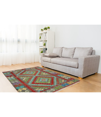 kelim kleed  150x102 cm vloerkleed tapijt kelims hand geweven