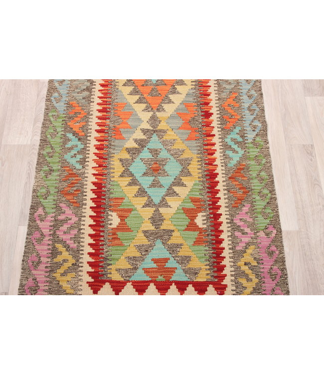 kelim kleed 292x81 cm vloerkleed tapijt kelims hand geweven