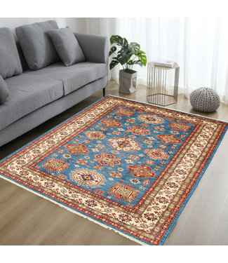 252x176 cm Kazak Rug Fine Hand knotted  Wool Oriental Carpet
