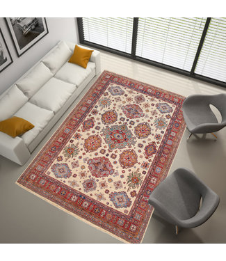 306x247 cm kazak tapijt fijn  Handgeknoopt wol