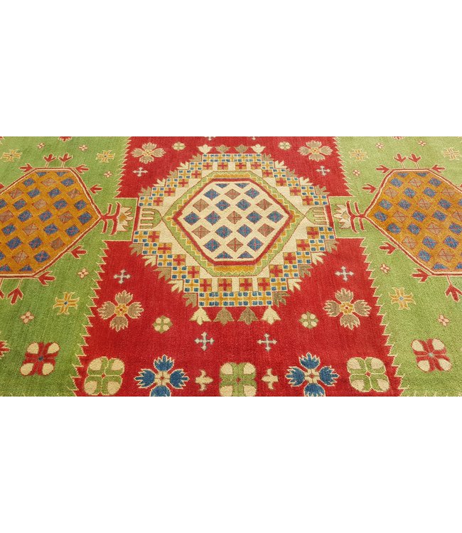 370x277 cm kazak tapijt fijn  Handgeknoopt wol