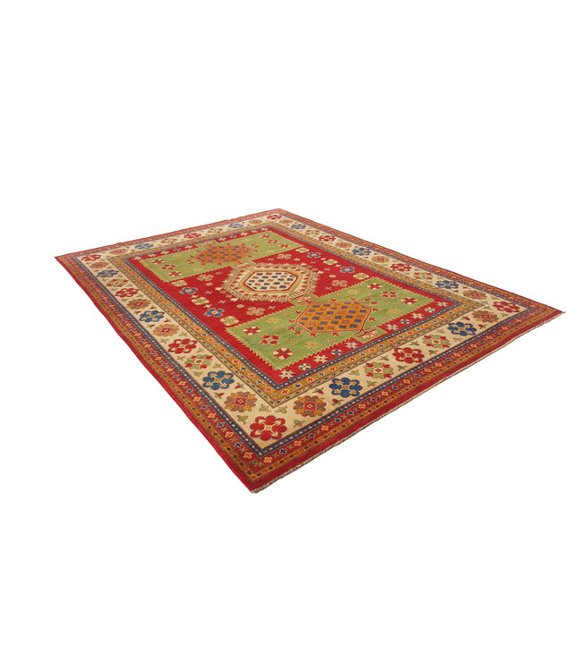 370x277 cm Kazak Rug Fine Hand knotted  Wool Oriental Carpet