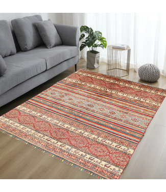 245x174 cm Kazak Rug Fine Hand knotted  Wool Oriental Carpet