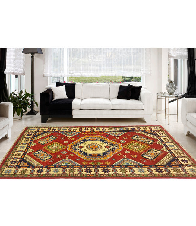 Handgeknoopt Royal kazak tapijt 155x88 cm  vloerkleed Traditional