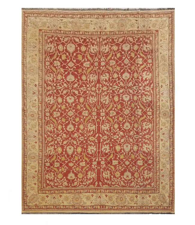 Handwoven Sumak kilim rug 361x267 cm