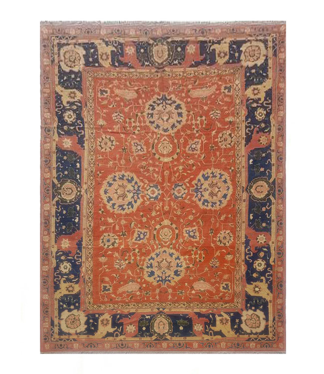 Handgewebt Sumak kelim teppich 400x296 cm