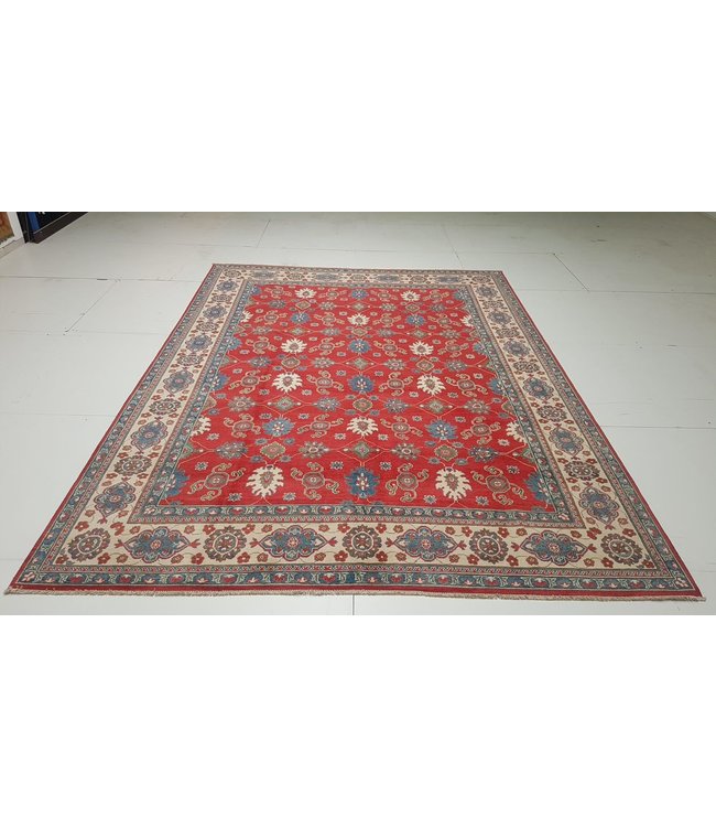 363x265 cm kazak tapijt fijn  Handgeknoopt wol