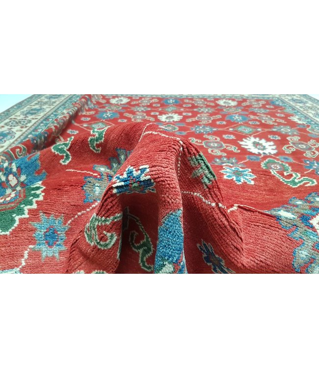 363x265 cm Kazak Rug Fine Hand knotted  Wool Oriental Carpet