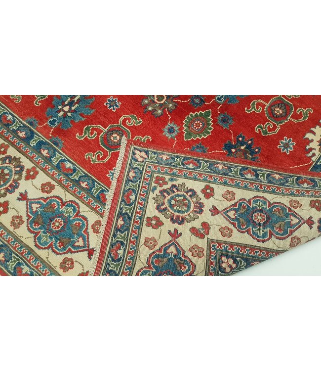 363x265 cm kazak tapijt fijn  Handgeknoopt wol