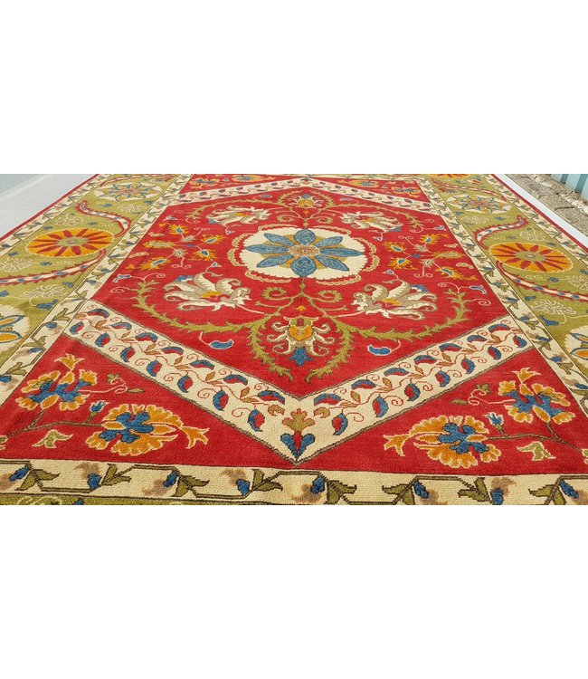 347x247 cm kazak tapijt fijn  Handgeknoopt wol