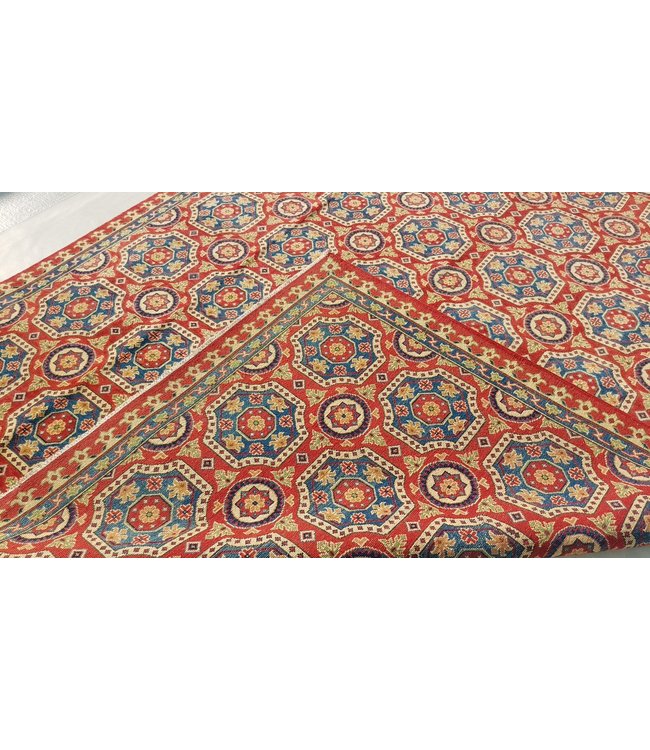 349x254 cm Kazak Rug Fine Hand knotted  Wool Oriental Carpet