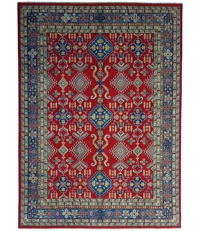 363x 275 cm Kazak Rug Fine Hand knotted  Wool Oriental Carpet