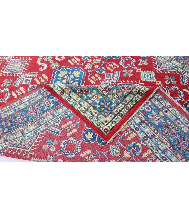 363x 275 cm Kazak Rug Fine Hand knotted  Wool Oriental Carpet