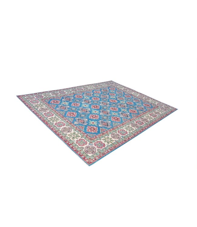 354x275 cm Kazak Rug Fine Hand knotted  Wool Oriental Carpet