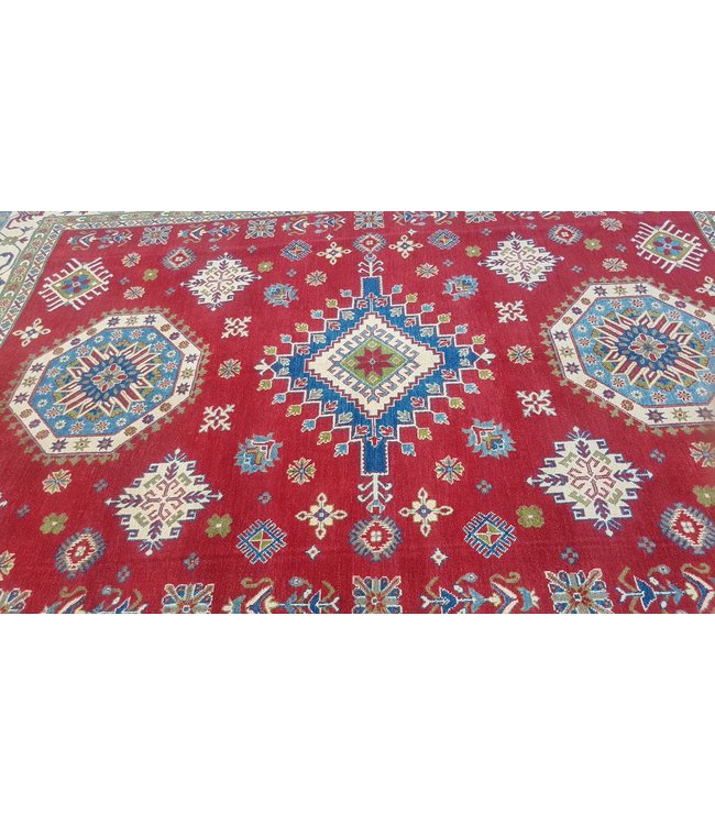 356x271 cm kazak tapijt fijn  Handgeknoopt wol