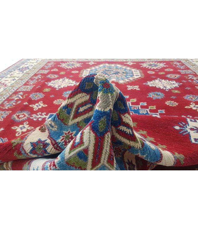 356x271 cm kazak tapijt fijn  Handgeknoopt wol