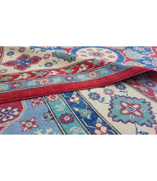 357x278 cm kazak tapijt fijn  Handgeknoopt wol