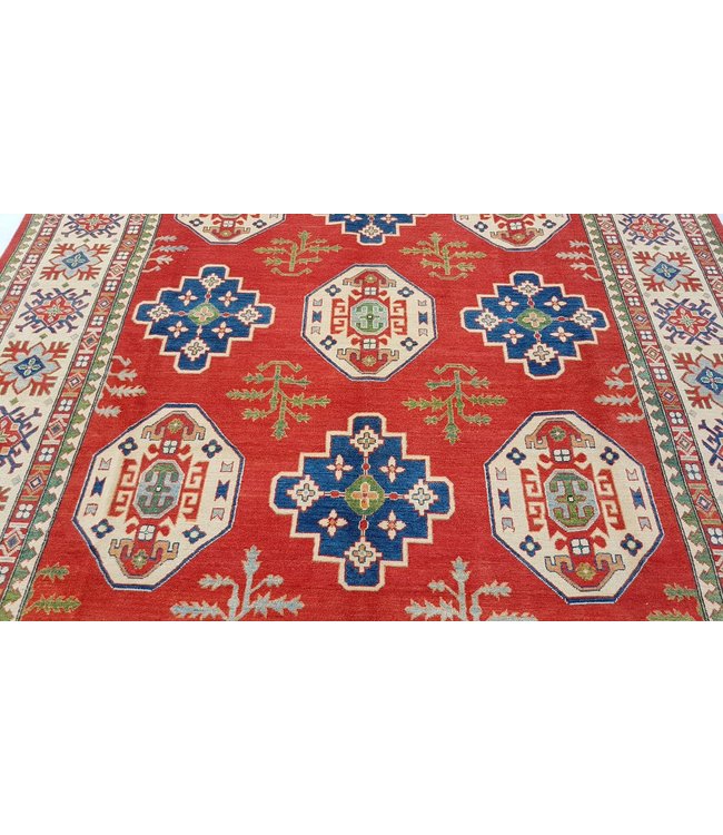 365x270 cm kazak tapijt fijn  Handgeknoopt wol