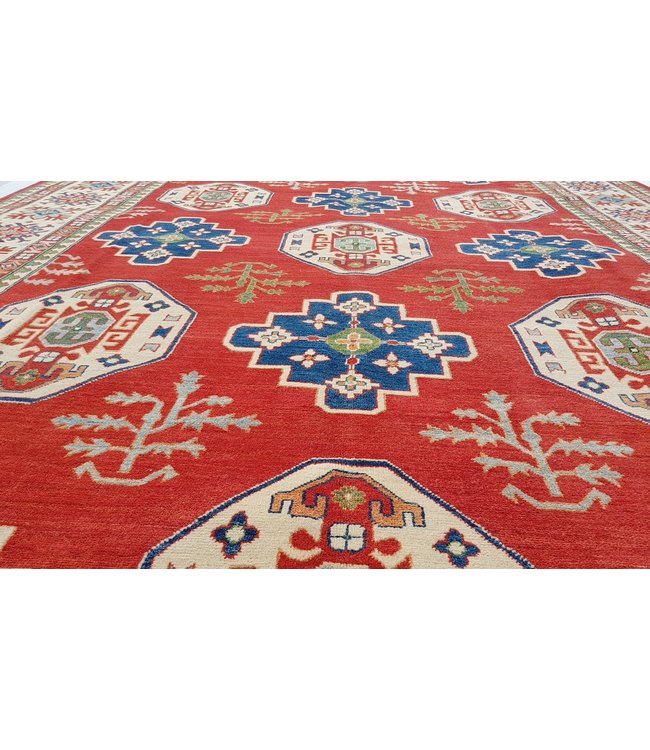 365x270 cm kazak tapijt fijn  Handgeknoopt wol