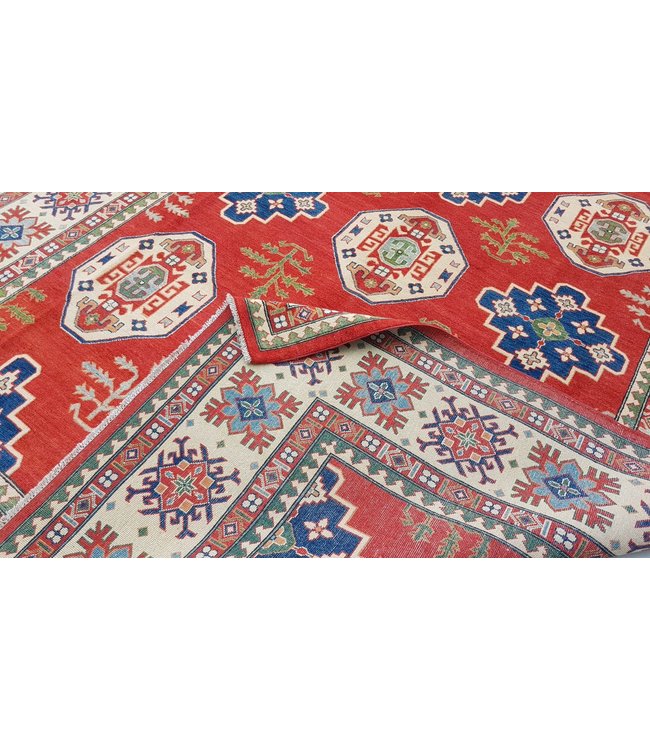 365x270 cm kazak tapijt fijn  Handgeknoopt wol