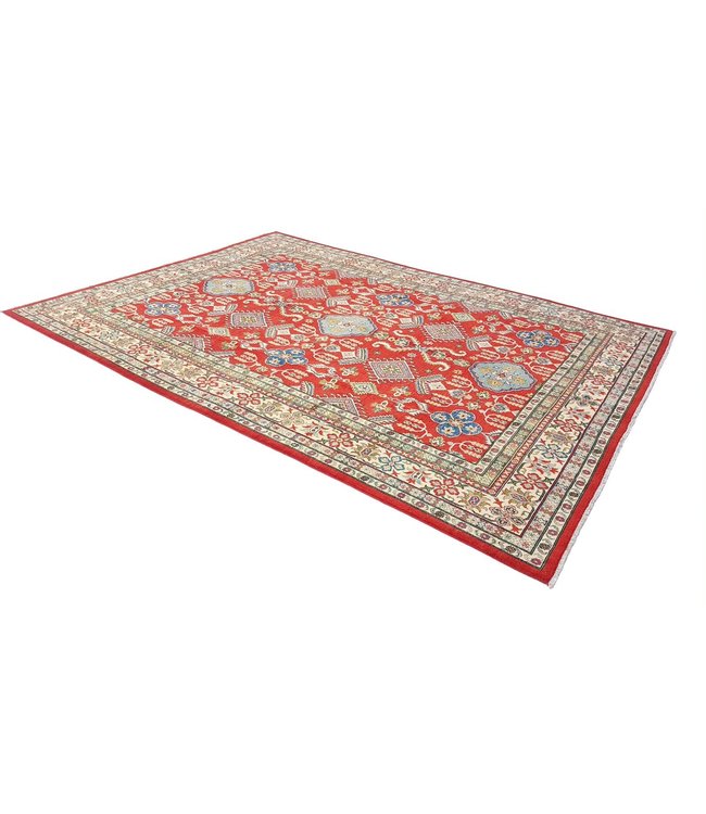359x266 cm Kazak Rug Fine Hand knotted  Wool Oriental Carpet