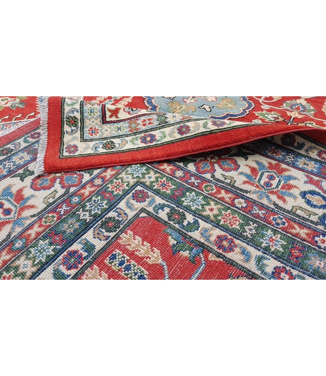 359x266 cm Kazak Rug Fine Hand knotted  Wool Oriental Carpet