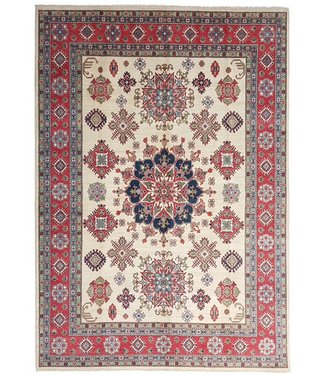 374x280 cm kazak tapijt fijn  Handgeknoopt wol
